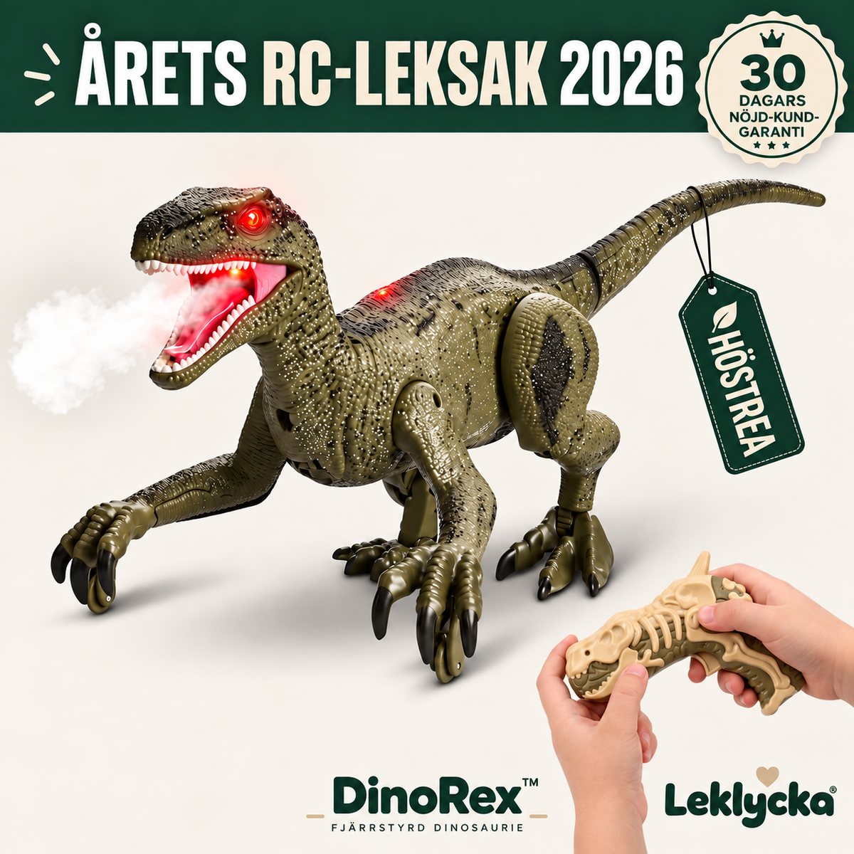DinoRex™ – Den interaktiva dinosaurien