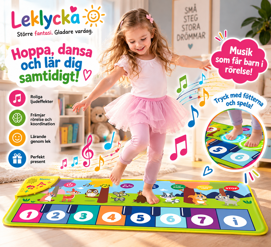 PianoMat™ – Interaktiv Dansematte