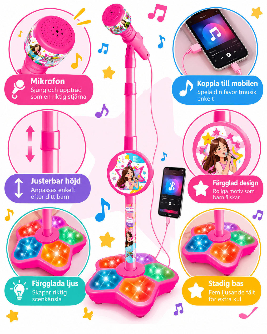 MiniStar™ - Karoke för barn